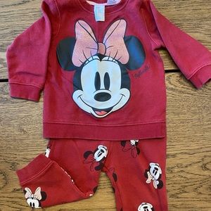Minnie Mouse Disney sweater set